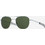 American Optical Original Pilot Chrome Ανδρικά Γυαλιά Ηλίου Τετράγωνα Μεταλλικά Ασημί με Μαύρο Polarized Φακό