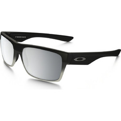 Oakley OO9189 30 Ανδρικά Γυαλιά Ηλίου Τετράγωνα Κοκάλινα Μαύρα με Γκρι Καθρέπτη Φακό