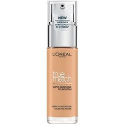 L'Oreal Paris True Match Super Blendable 3D/3W Golden Beige Liquid Foundation SPF17 30ml
