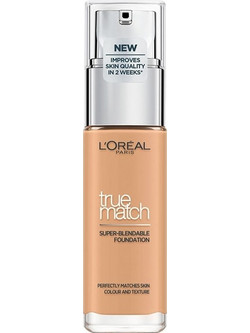 L'Oreal Paris True Match Super Blendable 3D/3W Golden Beige Liquid Foundation SPF17 30ml