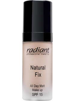 Radiant Natural Fix All Day Matt Liquid Make Up SPF15 00 Alabaster 30ml
