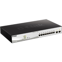 D-Link DGS-1210-10MP Managed L2 Switch με 8 Θύρες Ethernet 1Gbps και 2 SFP Θύρες