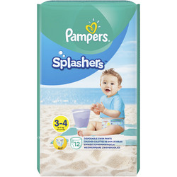 Pampers Splashers Πάνες Μαγιό No3-4 6-11kg 12τμχ