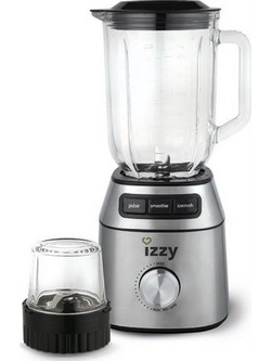 Izzy BL-633A Μπλέντερ για Smoothie με Γυάλινη Κανάτα 1.5lt 700W