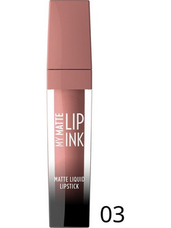 Golden Rose My Matte Lip Ink 03 Long Lasting Liquid Κραγιόν 5ml