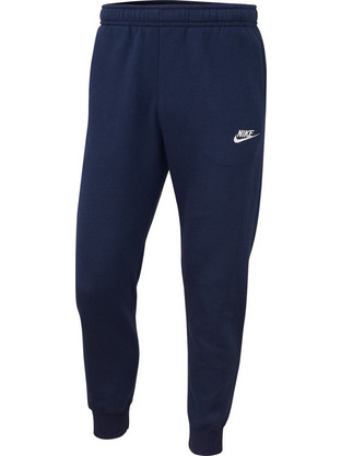 Nike Sportswear Club Ανδρικό Παντελόνι Φόρμας Fleece με Λάστιχο Navy Μπλε BV2671-410