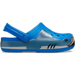 Crocs Funlab Shark Band Clog Παιδικά Παπούτσια Θαλάσσης για Αγόρι Ανατομικά Royal Blue 206271-4JL