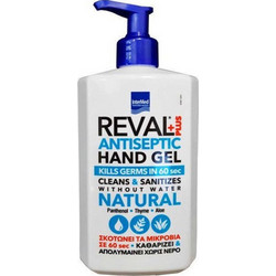 InterMed Reval Plus Αντισηπτικό Gel Χεριών Natural με Αντλία 500ml