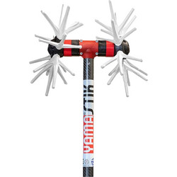 Yamastik X14 Ελαιοραβδιστικό Μπαταρίας Νιφάδα 400W 12V με Κοντάρι Ανθρακόνημα 2.5m 3.2kg