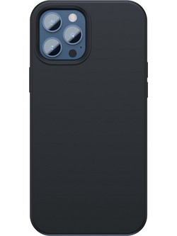 Baseus Wing Back Cover Silicone Black (iPhone 12 Pro Max)