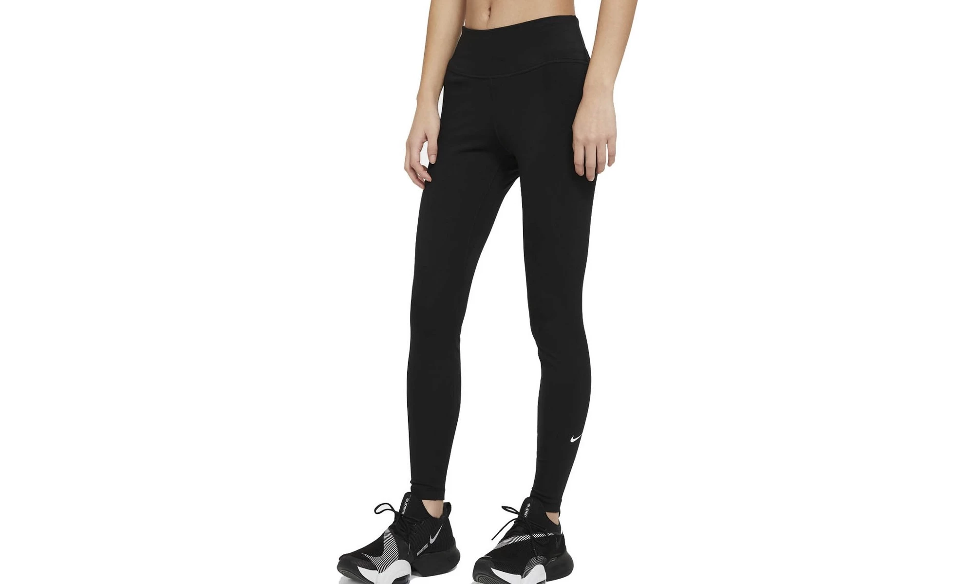 Nike Dri-FIT One Γυναικείο Κολάν Μακρύ Ψηλόμεσο Μαύρο DD0252-010