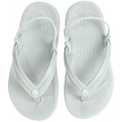 Crocs Crocband Παιδικές Σαγιονάρες για Αγόρι Γκρι 205777-007