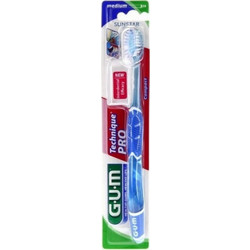 Gum Technique Pro Compact 528 Medium Οδοντόβουρτσα Μπλε