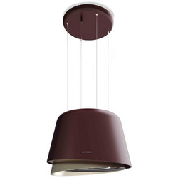 Faber Belle Plus Burgundy/Χρυσός KL Απορροφητήρας Νησίδα-Οροφής 60cm Κόκκινος
