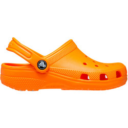Crocs Classic Clog Παιδικά Παπούτσια Θαλάσσης Ανατομικά Πορτοκαλί 206990-83A