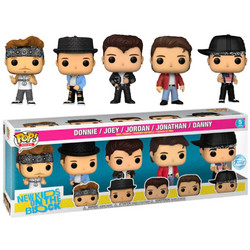 Funko Pop! Rocks New Kids On The Block 5-Pack Donnie, Joey, Jordan, Jonathan, Danny Exclusive