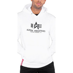 Alpha Industries Ανδρικό Φούτερ με Κουκούλα & Τσέπες Λευκό 178312-009