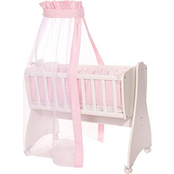 Lorelli First Dreams Moons & Stars Σετ Λίκνου Pink 7τμχ
