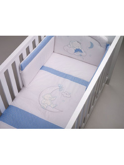 Bebecor Moon Σετ Κούνιας Blue 6τμχ 6012B