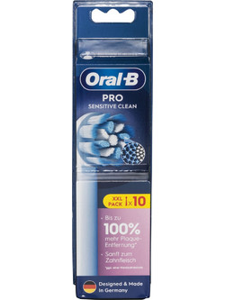 Oral-B Pro Sensitive Clean Ανταλλακτικές Κεφαλές Ηλεκτρικής Οδοντόβουρτσας 10τμχ