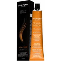 Lorvenn Beauty Color 6.12 Ξανθό Σκούρο Σαντρέ Ιριζέ Μόνιμη Βαφή Μαλλιών 70ml