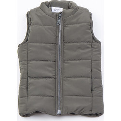 TraX Αμάνικο Παιδικό Μπουφάν Puffer Χακί 45441