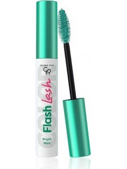 Golden Rose Flash Lash Colored 01 Bright Mint Mascara για Μήκος & Καμπύλη 9ml