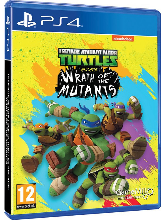 Teenage Mutant Ninja Turtles Wrath Of The Mutants PS4