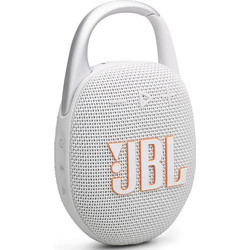 JBL Clip 5 Αδιάβροχο Ηχείο Bluetooth 10W Λευκό