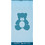 Greenwich Polo Club 3897 Παιδική Πετσέτα Θαλάσσης Γαλάζια 70x140cm