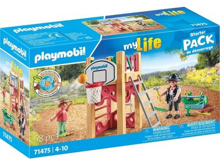 Playmobil City Life Starter Pack Εργασίες Παιδικής Χαράς για 4-10 Ετών 71475