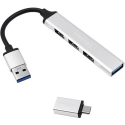 Treqa KLN-100308 USB Hub 3.0 USB-A με 4 Θύρες USB-A