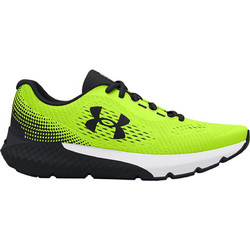 Under Armour BGS Charged Rogue 4 Παιδικά Αθλητικά Παπούτσια για Τρέξιμο Lime 3027106-300