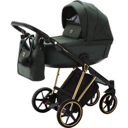 Adamex Belissa Special Edition Καρότσι Μωρού 2 σε 1 Green Gold