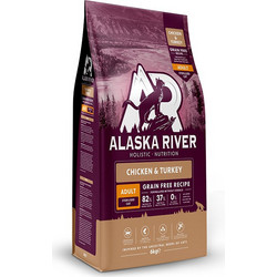 Alaska River Adult Sterilised Grain Free with Chicken & Turkey 6kg