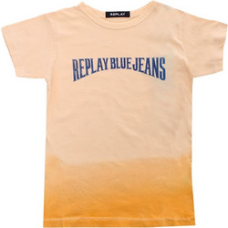 Replay Παιδικό T-Shirt Κοντομάνικο Κοραλί SB7301-09623162-510