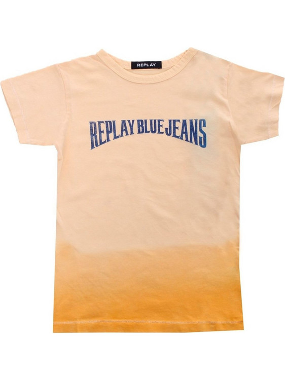 Replay Παιδικό T-Shirt Κοντομάνικο Κοραλί SB7301-09623162-510