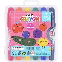 Tooky Toy Art Κηρομπογιές Σετ 6τμχ