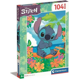 Παιδικό Puzzle Clementoni Super Color Disney Lilo & Stitch 104 Κομμάτια 27572