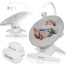 Lionelo Iris Relax Μωρού Κούνια με Μουσική έως 9kg Grey Concrete