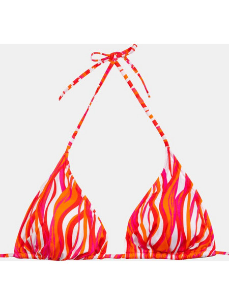 Rock Club Bikini Top Τριγωνάκι Φούξια Κοραλί BP-1638