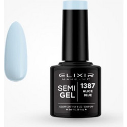 Elixir Semigel 1387 Ημιμόνιμο Βερνίκι Νυχιών 8ml