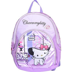 SunCe Hello Kitty Σχολική Τσάντα Πλάτης Νηπιαγωγείου Μωβ CRU-3010