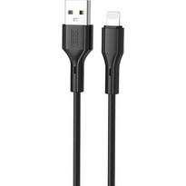 XO NB230 USB-A to Lightning Cable 1m Black XO-NB230LBK