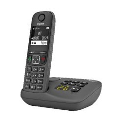 Gigaset AE690A Ασύρματο Τηλέφωνο με Ανοιχτή Ακρόαση Μαύρο