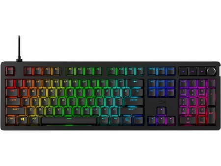 HyperX Alloy Rise Μηχανικό Gaming Πληκτρολόγιο με HyperX Red Διακόπτες RGB Black