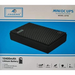 Jiageng JG-759 Mini UPS 18W 10400mah 5-24V με 6 Θύρες LAN / PoE / USB-A / DC
