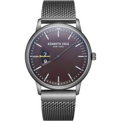 Kenneth Cole Ανδρικό Ρολόι με Γκρι Μεταλλικό Μπρασελέ KCWGH2221103