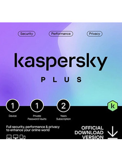 Kaspersky Plus για 1 Συσκευή και 2 Έτη Χρήσης (Ηλεκτρονική Άδεια)