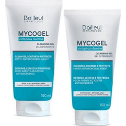 Biorga Mycogel Cleansing Gel Τζελ Καθαρισμού 2x150ml